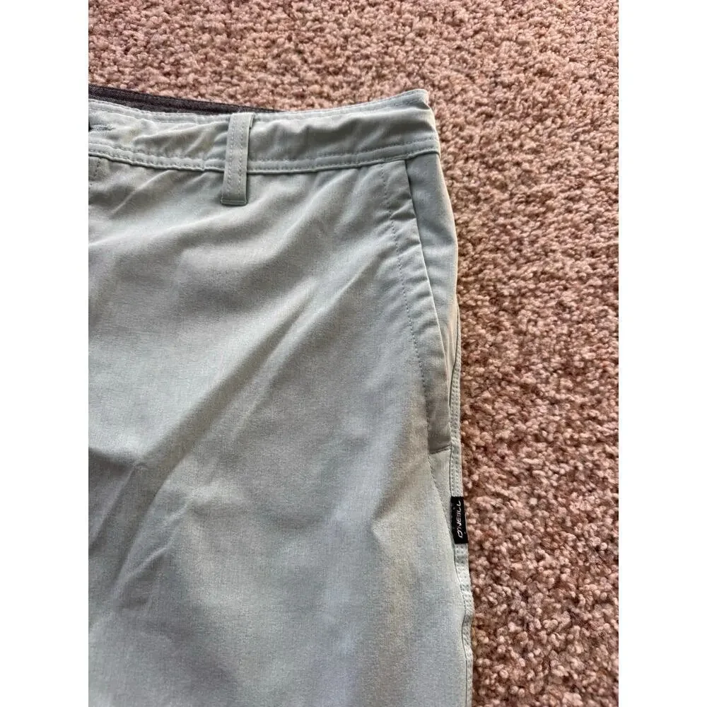 O'NEILL Hybrid Mens swim trunks, size 38, Light Green